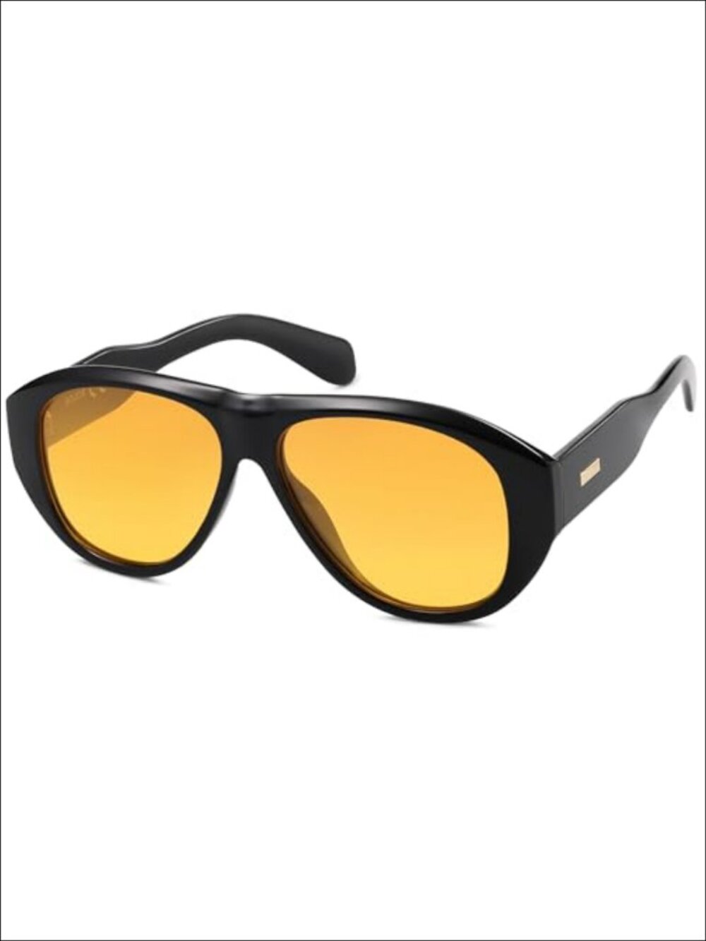Retro Oversized Polarized Aviator Sunglasses UV400 TAC Lens